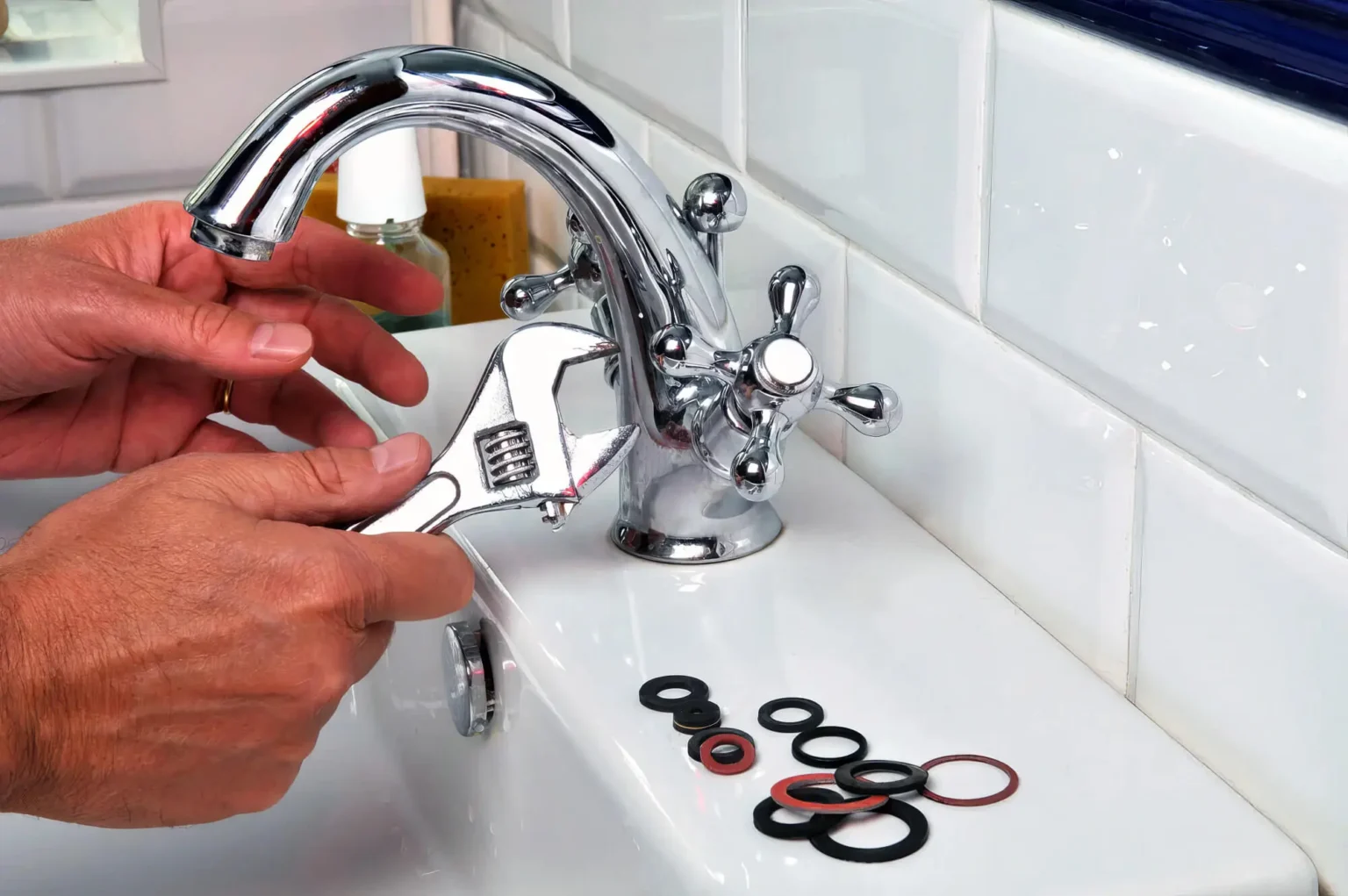Bathroom faucet repair and fixture replacement in Lehigh Acres, Florida